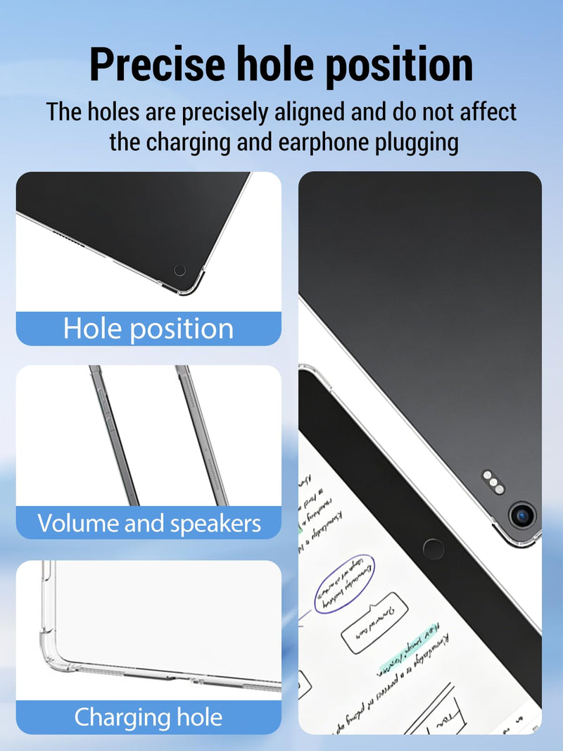 Case for TCL Note A1 NXTPAPER (11.5 inch) Paper Tablet, TPU Ultra-Slim Shockproof Soft Cover, Anti-Yellowing Scratch-Resistant Lightweight Protective Shell, Flexible fit Friendly