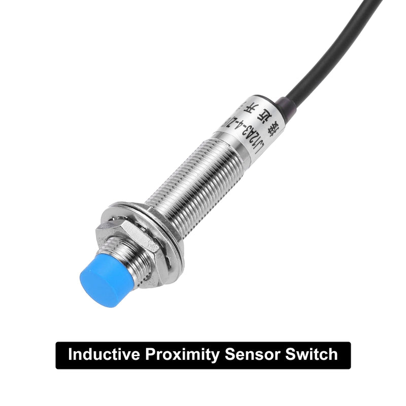 MECCANIXITY M12 Approach Sensor Inductive Proximity Sensor Switch NO Normally Open NPN 4mm Detection Distance, DC 6-36V LJ12A3-4-Z/BX, 3.9ft, 5Pcs 5