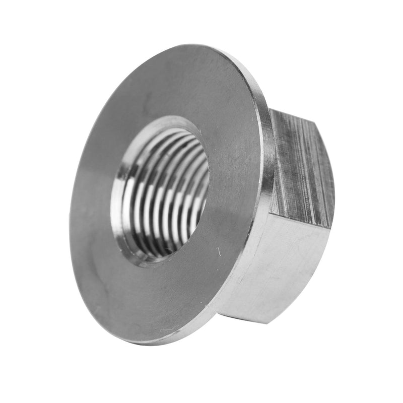 6PCS Titanium DIN6923 M5 M6 M8 M10 M12 M14 Hex Flange Nuts (M14 Pitch 1.25mm) M14 Pitch 1.25mm