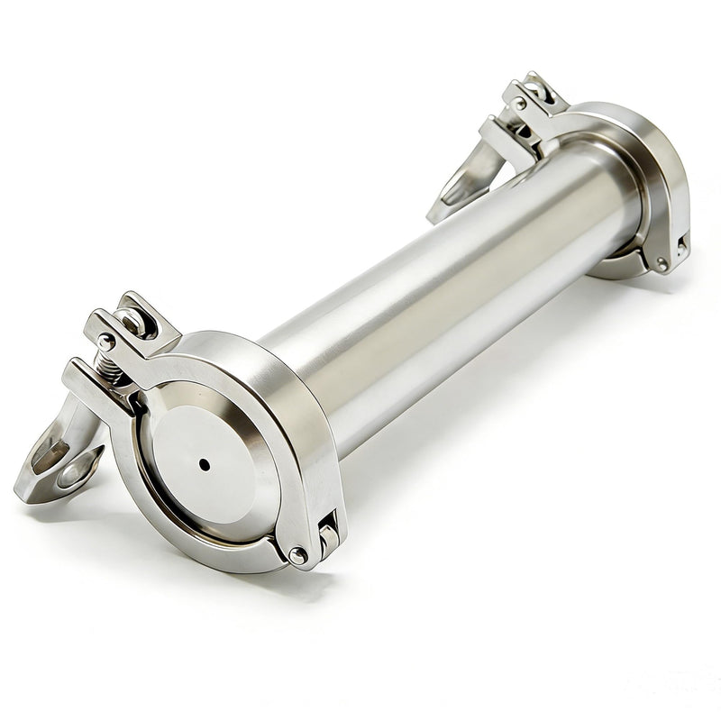 QiiMii 304 Stainless Steel Vacuum Chamber Tube, 6" Length (45g Weight) 45 Gram
