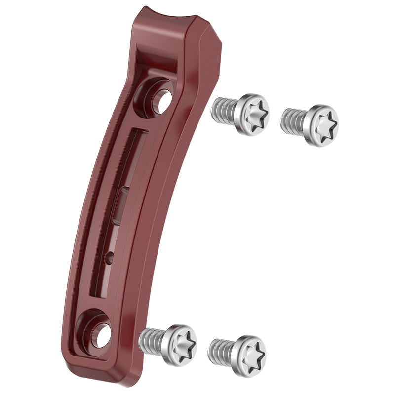 Anti-Collision Strip Compatible with Garmin Fenix 8, Tactix 8, Quatix 8, Fenix 8 Pro 47mm & 51mm Smartwatch Replacement Bezel Frame Protector, with Screwdriver & Screws (Wine Red, 47mm) Wine Red