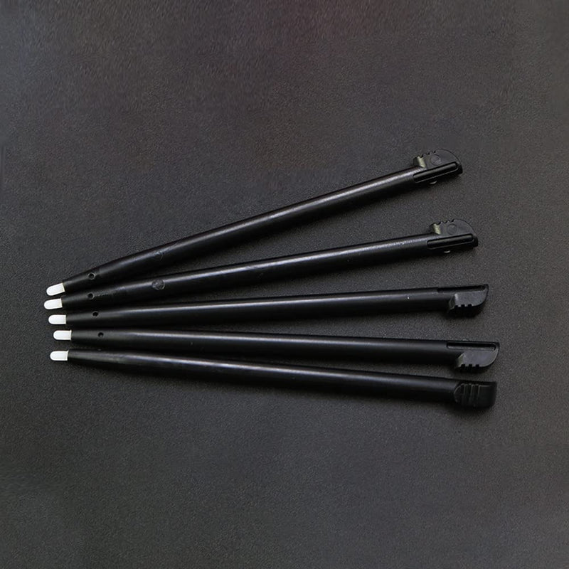 5pcs Plastic Touch Stylus Pen Replacement for Nintend DSi XL LL DSiLL NDSiXL Plastic Touchpen Pencil (5pcs Black) 5pcs Black