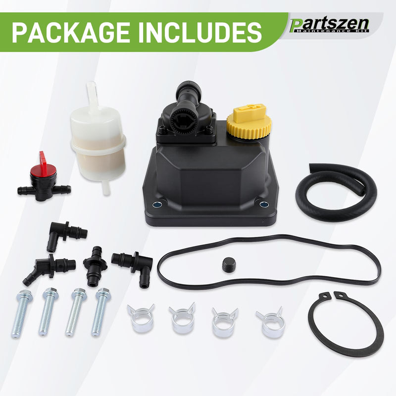  [AUSTRALIA] - Fuel Pump for Kohler CH18 CH19 CH20 CH22 CH23 CH25 CH640 CH730 Replaces 24 559 02-S 24-559-03-S 24 559 05-S 24-559-08-S 24-559-10-S with Fuel Filter with Generator Fuel Tank Shut off Valve