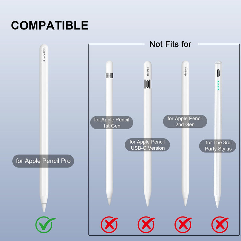 Magnetic Charging Cable Compatible with Apple Pencil Pro Fast Charging Dock | Portable Charge Accessory for Apple Pencil Pro with Smart LED Indicator 1FT USB-C Charger Cable Overcharge Protection
