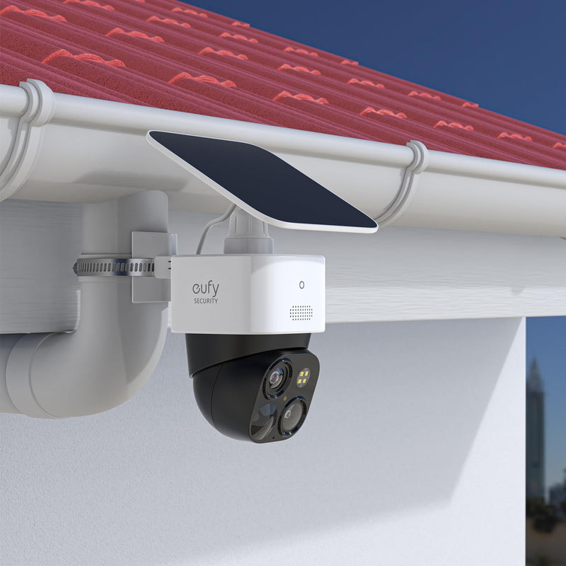 Camera Mount Pipe Mounting Bracket for Eufy SoloCam S340 Solar-Powered Outdoor Security Camera