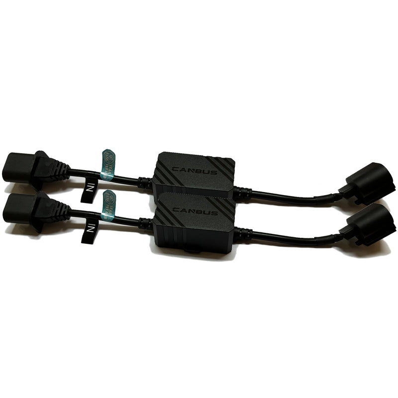 Cougar Motor H13 9008 CANbus Decoder - Anti-Flickering Harness Fog Bulb Fast Hyper Flash Blink Error Code Warning Cancellor(2 PCS)