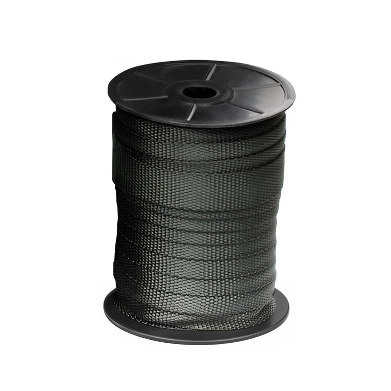Tree Straps for Staking, Tree Ties for Plant Support, 3/4 Inch Width Guying Material Webbing Garden Strap for Outdoor Tree Straightening, 1500 Lbs Strength (Army Green) - 100 Feet 100 ft