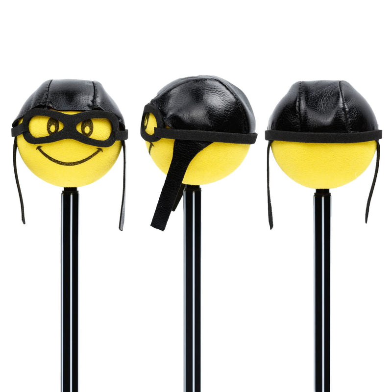 YGMONER Cute Pilot Foam Ball Car Antenna Toppers Exterior Decorations (Pilot)