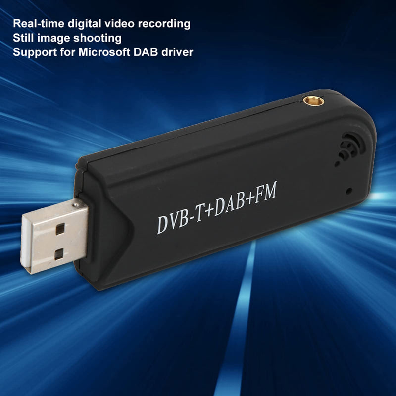 VBESTLIFE Rtl2832u USB Dvb T Fm Sdr Dongle Digital Tv Tuner Stick Receiver for Desktop Laptop Radio Scanner with Real Time Decoding