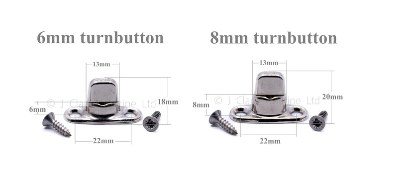 Turnbutton fastener 6mm kit with cutting tool Eyelet, bases, screws for boat canopy canvas cover twist fastener (10) 10
