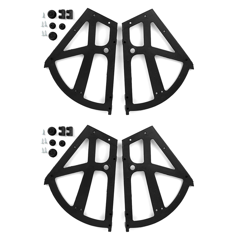 Shoe Drawer Hinge, Shoe Rack Hinges, 4 Set Home Furniture Shoes Drawer Cabinet Hinge Flip Plate Frame Turning Rack Accessory