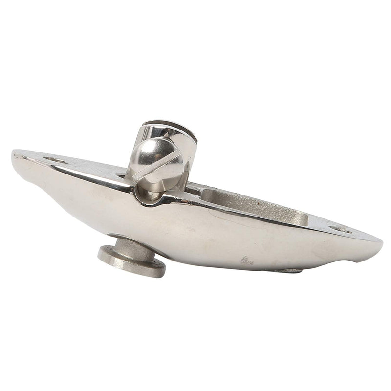 NovelBee 4 Pack of 316 Stainless Steel Quick Release Bimini Top Swivel Hinge Deck Side Mount Marine Hardware