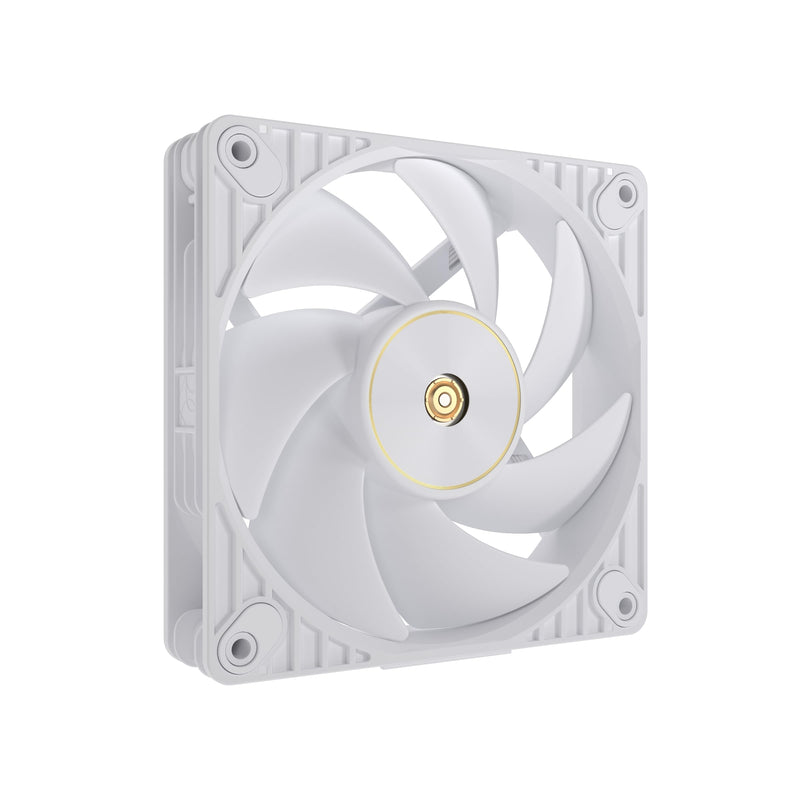 ASUS ProArt PF120 120mm PWM Fan White Edition, 3000RPM, High Airflow/Static Pressure, Daisy-Chain Design 1x 120mm|3000RPM|White