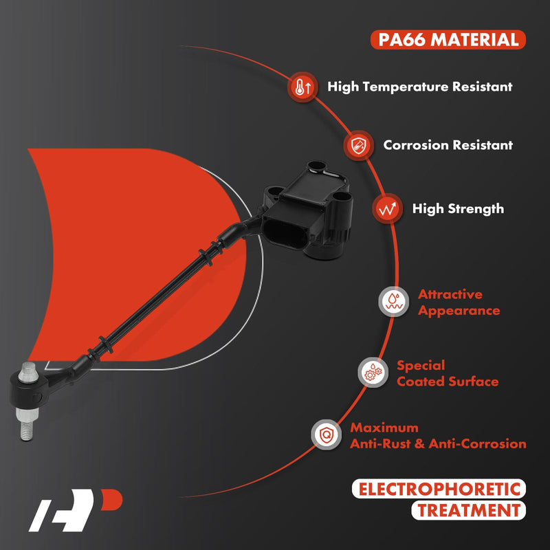 A-Premium Ride Height Level Sensor Compatible with Land Rover Range Rover 2010 2011 2012, Front Driver or Passenger Side