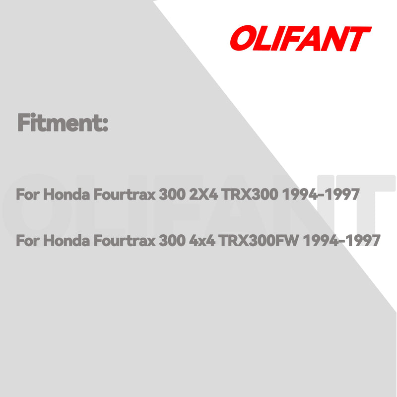 OLIFANT Ignition CDI Module Box For Honda Fourtrax 300 TRX300 TRX300FW 1994-1997 30410-HM5-671 30410-HM5-672 30410-HM5-670 30410-HM5-505 Black