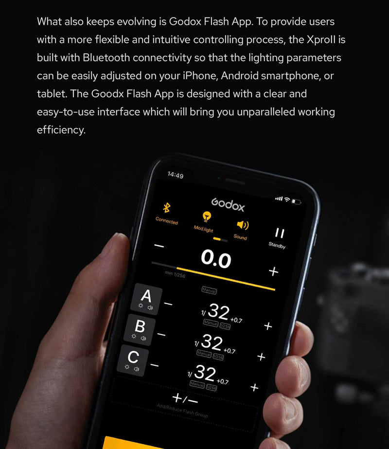 Godox XProII-N TTL Wireless Flash Trigger Transmitter Compatible with Nikon Cameras, 2.4G HSS 1/8000S Bluetooth Connection, Quick Hotshoe Locking (Upgraded XPro-N)