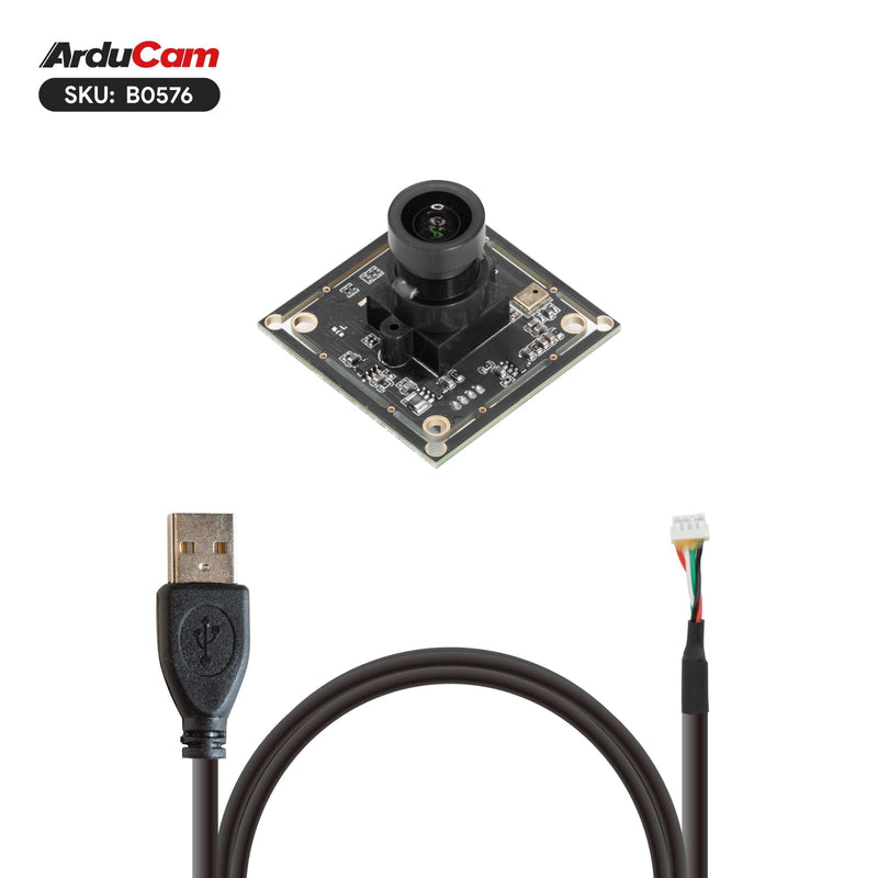 Arducam USB Camera Module, 2.4MP Lightburn Camera, IMX662 Ultra Low Light USB2.0 Webcam IMX662 Cam
