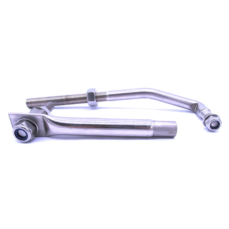 SouthMarine Boat Engine Stainless Steel Steering Link Rod 265-315mm / 10.43-12.4in Adjustable