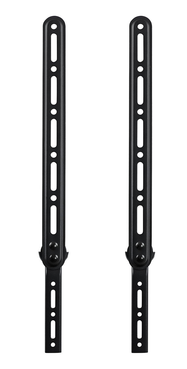 Mount-It! Soundbar Bracket Universal Sound Bar TV Mount for Mounting Above or Under TV, Fits Sonos, Samsung, Sony, Vizio, Adjustable Arm Fits 23 to 65 Inch TVs, 33 Lbs Weight Capacity Black (MI-SB41)