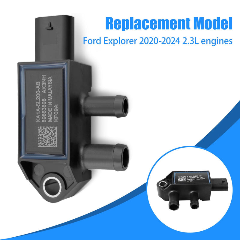 KA1A-5L200-AB Exhaust Gas Pressure Sensor Fit for Ford Explorer 2020 2021 2022 20223 2024 2.3L Replace KA1A 5L200 AB, KA1A-5L200-AA, KA1A5L200AA