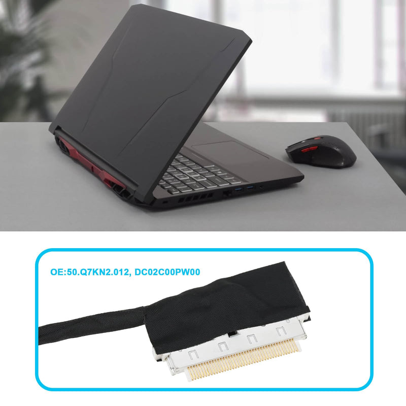 Laptop LCD Video Cable 50.Q7KN2.012 DC02C00PW00 40 pin Compatible with Acer Nitro 5 AN515-45 AN515-55 120 144Hz