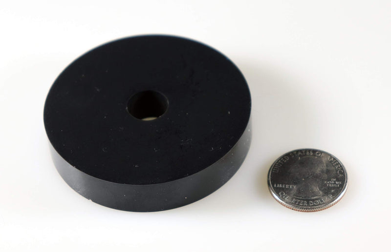 Sorbothane Premium Vibration Isolation Washer (2.5" OD x 0.5" ID x 0.5" Thick, 50 Durometer (Medium)) 2.5" OD x 0.5" ID x 0.5" Thick 50 Durometer (Medium)