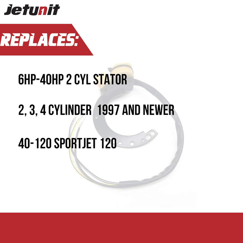 Stator for Mercury 18-5864 174-6617K1 Outboard 6 8 9.9 10 15 18 20 Jet 25 35 40 HP 86617A20 86617A2 86617A3 86617A5 86617A9 86617A11 86617A13 2 Cylinder 2 Stroke