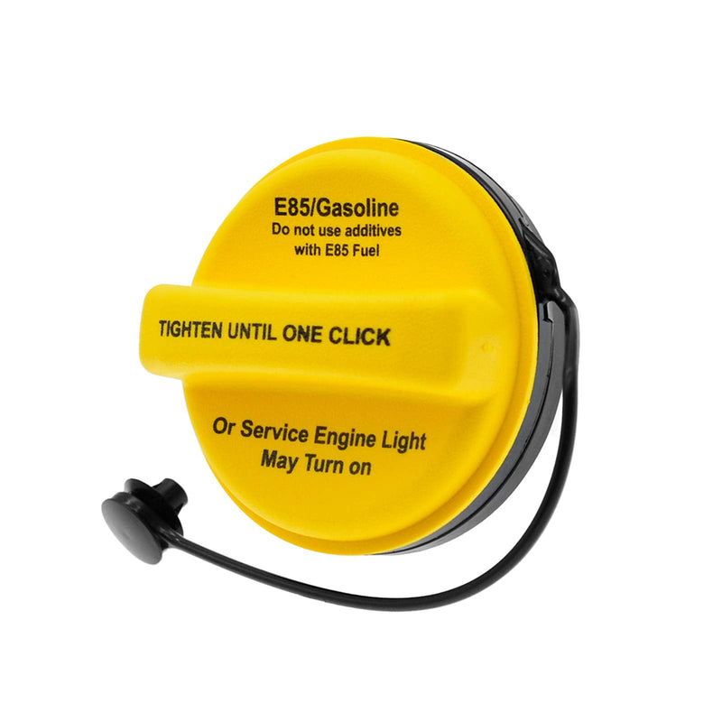 GT359 E85 Gas Cap Fuel Tank Cap with Tether - Replaces 22921366 - Compatible with Chevy Silverado Suburban Tahoe, GMC Sierra Yukon Savana, Cadillac Escalade 2012-2021 GT359
