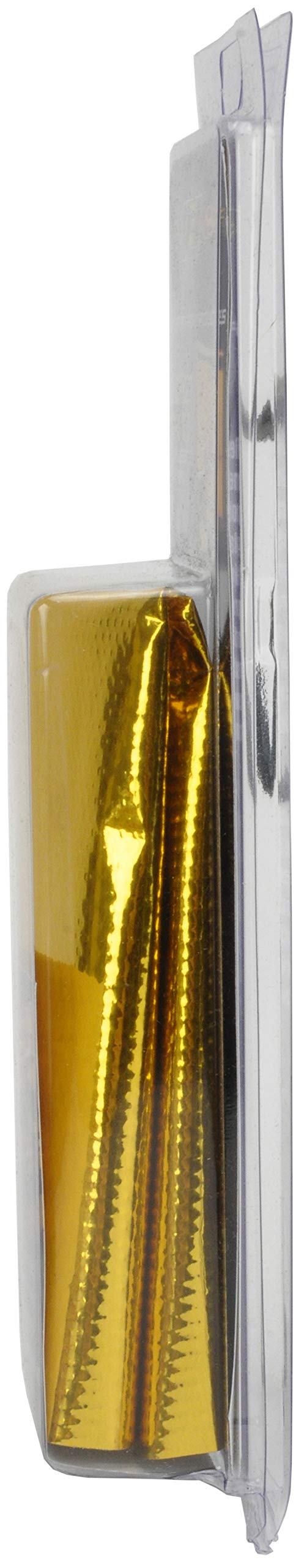 Design Engineering, Inc. 10393 Reflect-A-Gold High-Temperature, Heat-Reflective, Adhesive-Backed Sheet, 24" x 24" Sheet. Made in America.