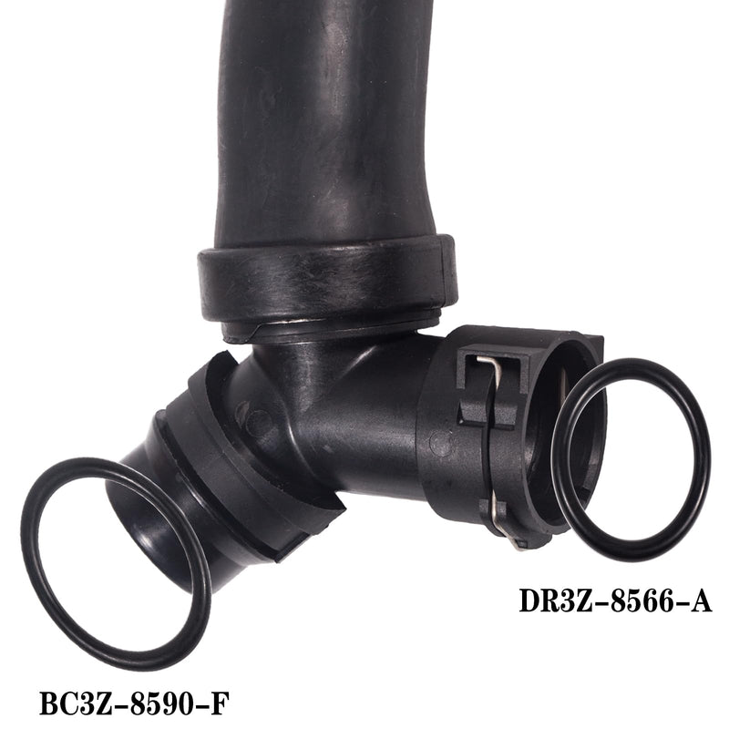 BC3Z-8590-F Engine Coolant Pipe O-Rings for Ford F150 5.0 Water Pump O-Ring Lobo Mustang 2011 2012 2013 2014 2015 2016 2017 2018,2011-2014 Lincoln Mark LT 1XDR3Z-8566-A & 2X BC3Z-8590-F 3PCS O-ring