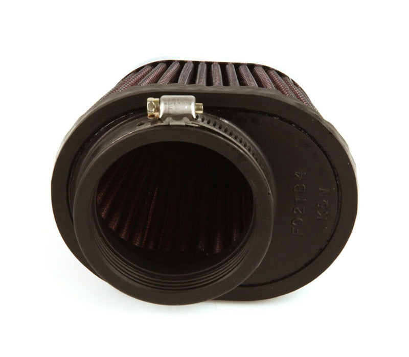 K&N Universal Clamp-On Air Intake Filter: High Performance, Premium, Replacement Air Filter: Flange Diameter: 2.125 In, Filter Height: 2.75 In, Flange L: 0.625 In, Shape: Oval Straight, RC-0981, Black