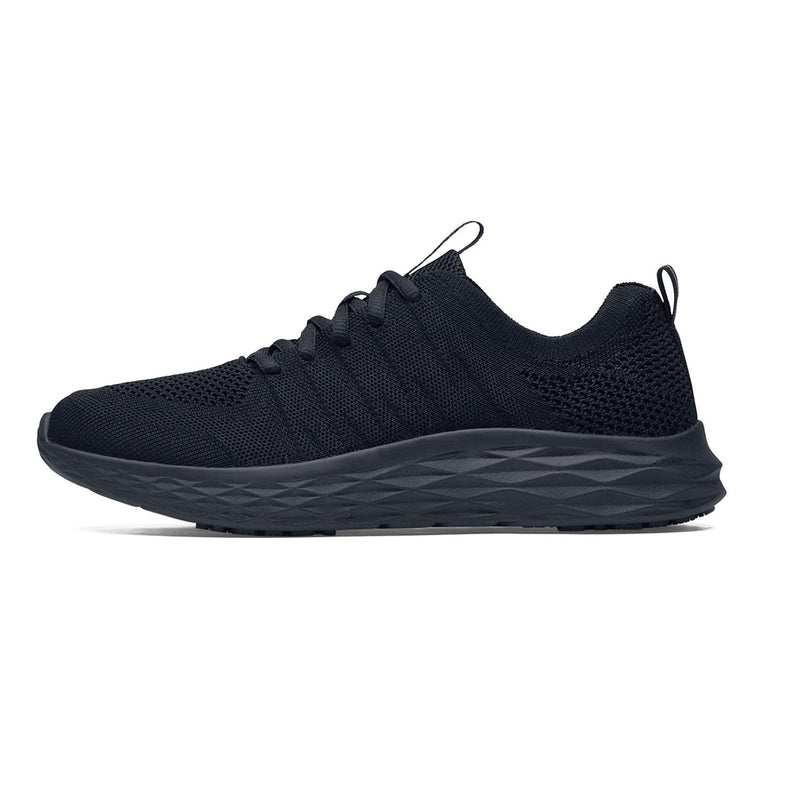 Shoes For Crews Men's Slip-Resistant Work Sneakers – Comfortable, Non-Slip Shoes – Ideal for Food Service, Healthcare & Hospitality - EVERLIGHT 11 Black