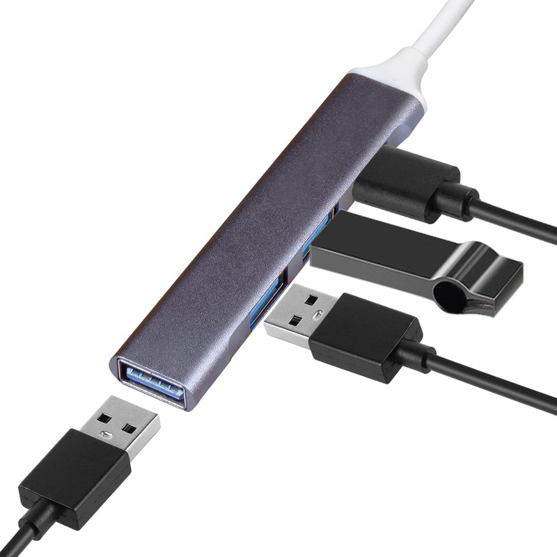 2pcs USB C Hub USB Hub 3.0,4-Port USB C to USB Adapter USB to USB C Adapter,Ultra-Slim USB C Adapter USB Splitter,USB C Dock USB Extender for Laptop,iMac Pro,MacBook Air,Mac,USB to USB C,USB C to USB 2 USB-C HUB