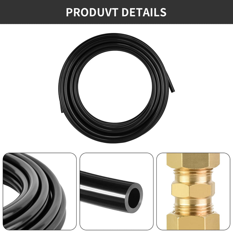 Mupera 3/8" Fuel Line Repair Kit - Premium Nylon Fuel Line Replacement Kit, FLK-38 Automotive Nylon or Steel Fuel Line Tubing Kit for Cars, Trucks, and SUVs AIRKIT-3/8