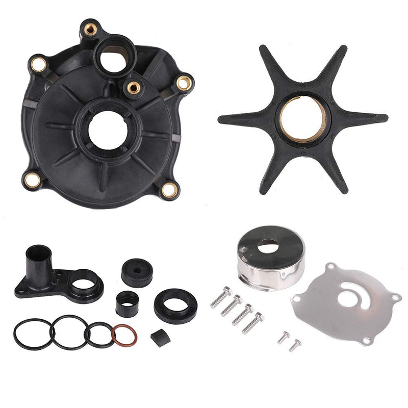 5001594 Water Pump Repair Kit with Housing for Johnson Evinrude V4 V6 V8 85-300HP Outboard Motor Parts - Replace 5001594 395060 390768 Sierra 18-3392