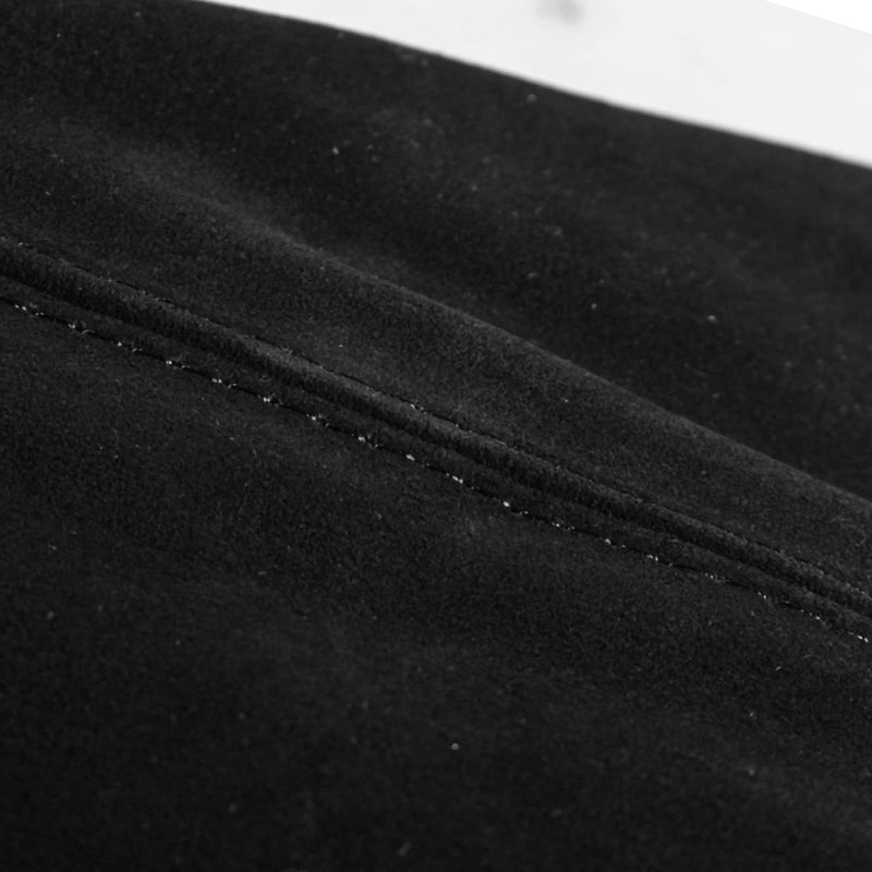 Universal Suede Leather Shift Boot Manual or Auto Gear Shift Cover Black