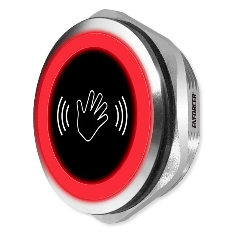 Seco-Larm CS-PD422-PQ Enforcer Touchless Infrared Proximity Sensor, Stainless Steel, 22mm