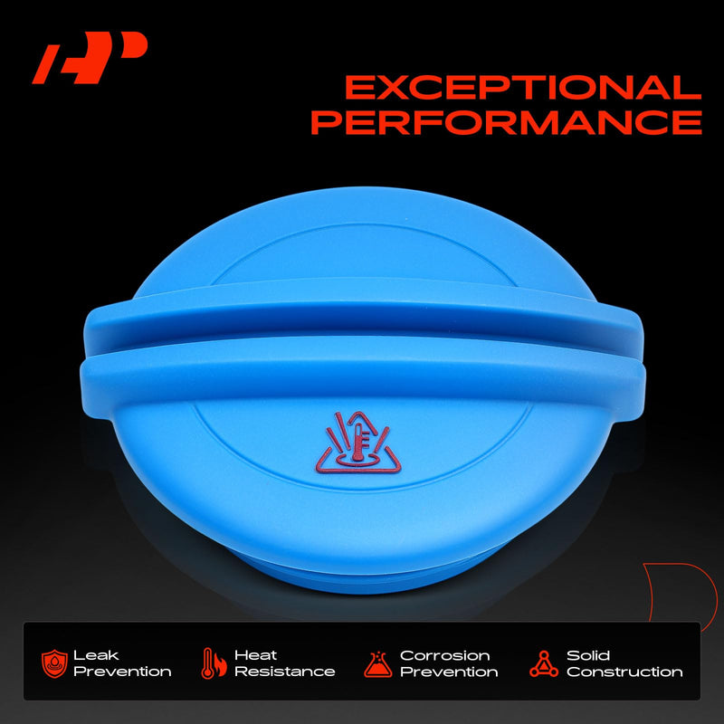 A-Premium Coolant Reservoir Expansion Tank Cap Compatible with Volkswagen Jetta, Passat, Golf, Beetle, CC, Touareg, Eos, GTI & Audi Q5, A3 A4 A5 A6 A7 Quattro, TT & Porsche Cayenne, Macan, Panamera