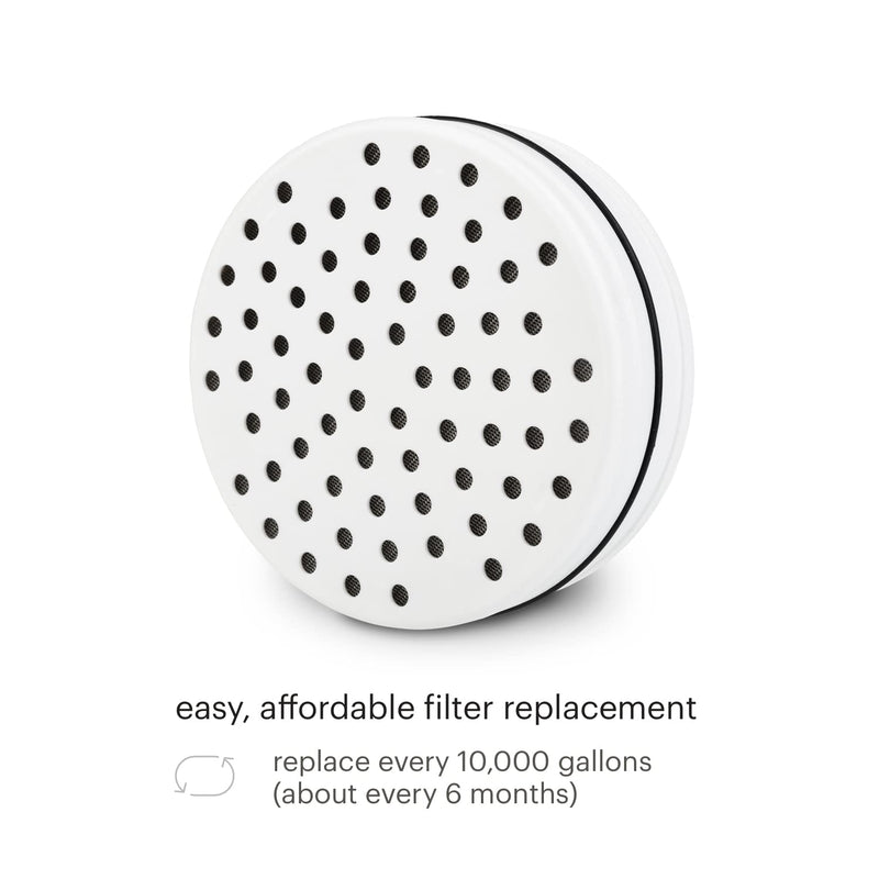 Brondell FF-15X2 Replacement Water Filter for VivaSpring Filtered Shower Head, Lasts 6 Months, 2-Pack