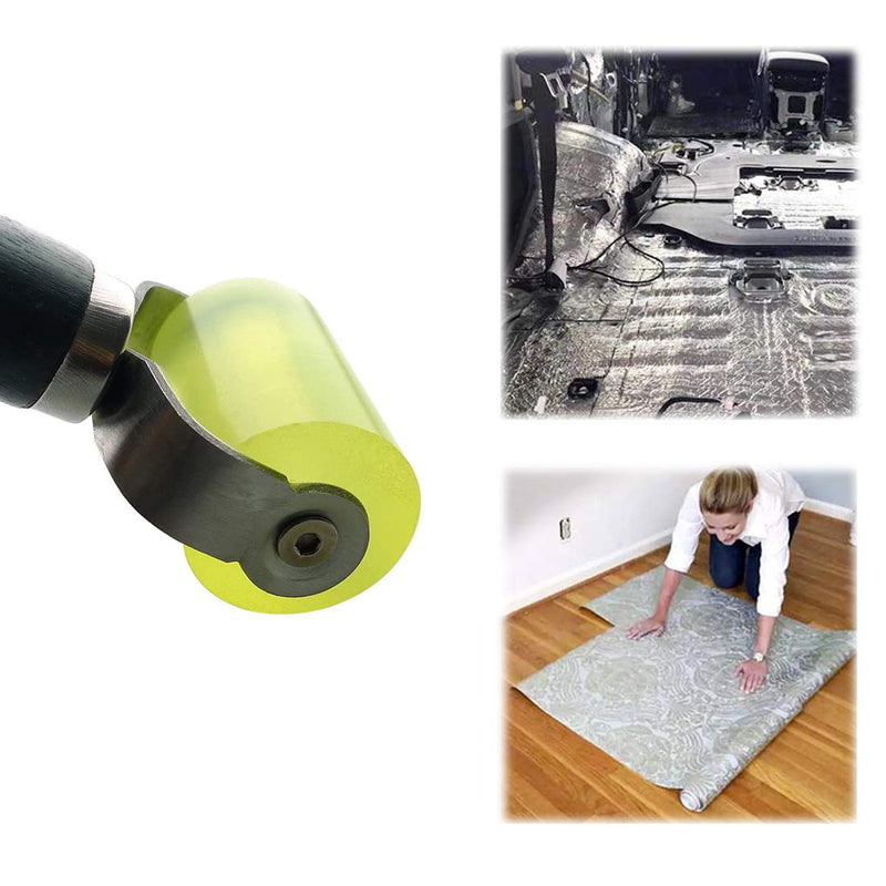 Rubber Seam Roller Car Sound Deadener Noise Filter Application, Sound Heat Insulation Mat Wallpaper Application, Wallpaper Roller for Auto Car Audio Sound Deadening Application 1