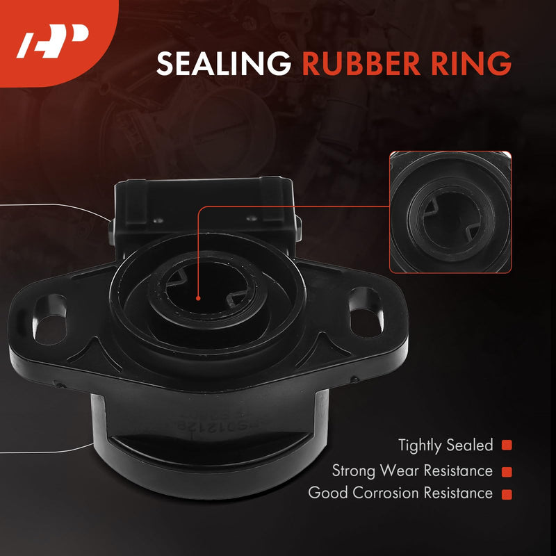 A-Premium TPS Throttle Position Sensor with 3-Pin Plug Compatible with Mitsubishi Outlander 2003, Lancer 2003 2004 2005 2006 L4 2.0L 2.4L, Replace# MD628074