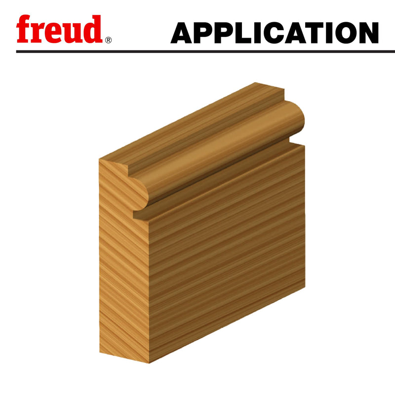 Freud 80-104: 3/16" Radius Traditional Beading Bit with 1/4" Shank