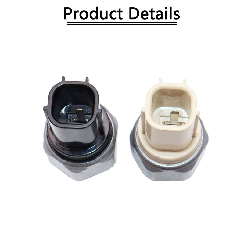 2PCS Transmission Pressure Switches 28600-P7W-003 28600-P7Z-003 Compatible with Honda Accord Civic Odyssey Pilot Acura CL MDX Automatic Transmission 2ND - 3RD Gear Oil Pressure Sensor Switch