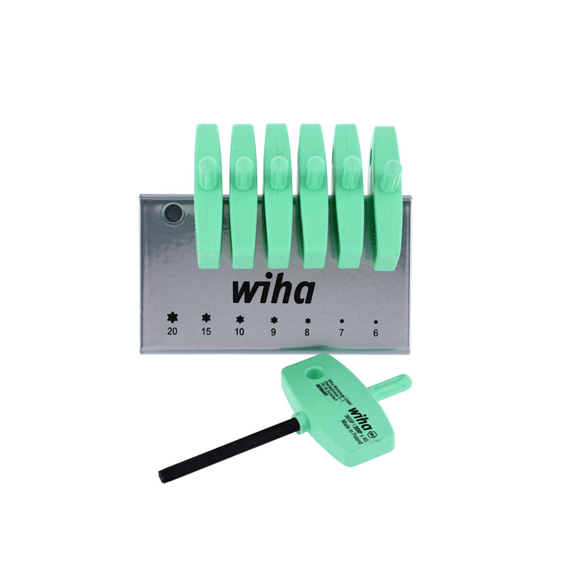 Wiha 36592 7-Piece Wing Style Plus Set With Stand
