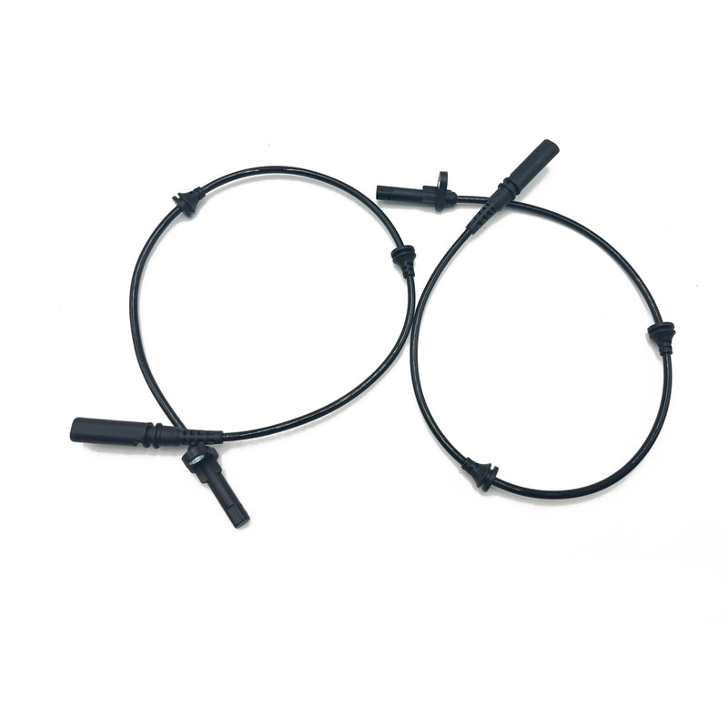 2Pcs Front Left and Right ABS Wheel Speed Sensor Compatible with BMW 2007-2018 X5 2008-2019 X6 L4 L6 V8 2.0L 3.0L 4.4L 4.8L Replaces 34526771776 0986594626 ALS1832