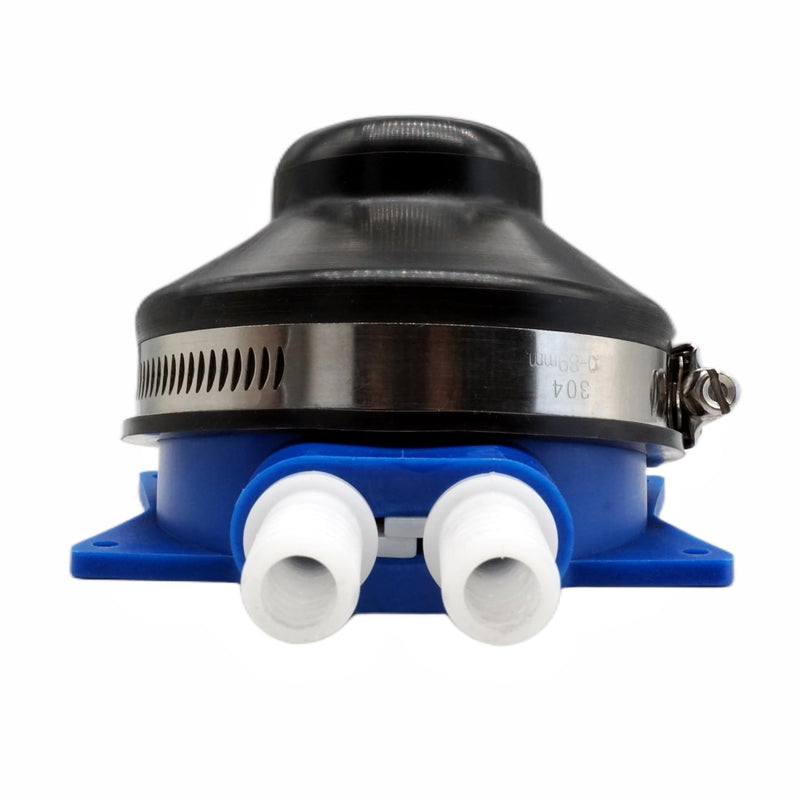 Foot Pump for 1/2" ID Hose, 2.2 GPM Self-Priming Water Pump on Boat, Yacht Bilge, RV, Galley, Toilet, Wash Basin, Sink Operated Fresh Water