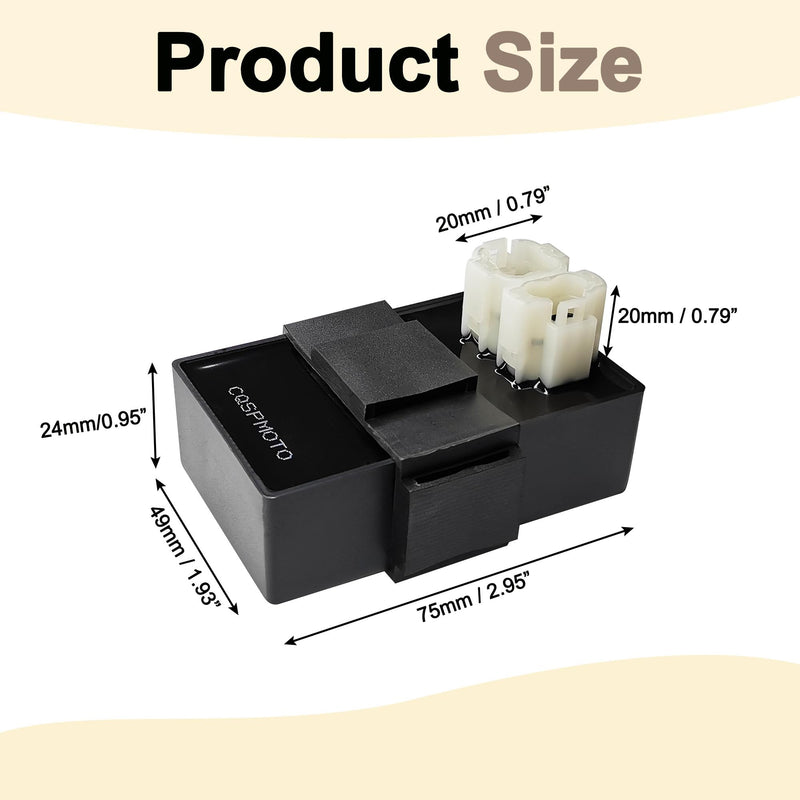 6 Pin DC CDI Box for 150CC 200CC 250CC Roketa Taotao Jonway Mopeds Scooters Go Karts Dune Buggy Parts