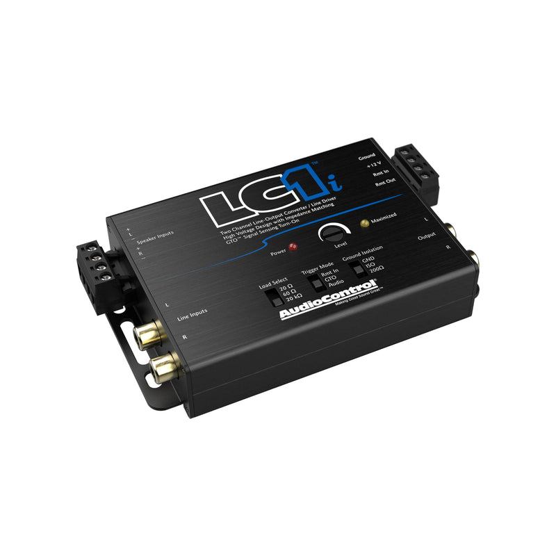 AudioControl LC1i Active 2-Channel Line Driver/Line Output Converter, Provides Input Signal to Add Amplifier to Factory Car Radio. Impedance Matching, Distortion Free