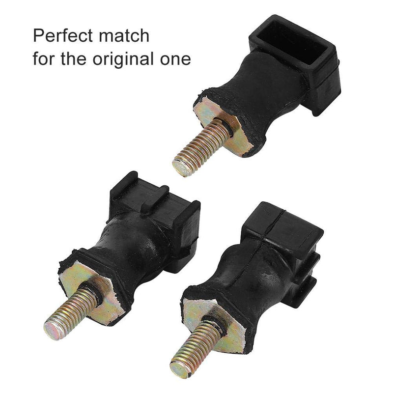for Beetle air pump bushings - Qiilu Air Pump Mount Bushings, 3pcs Air Pump Mount Bushing Fixed Bracket Set 06A133567A Fits for Beetle for Cabrio for EuroVan