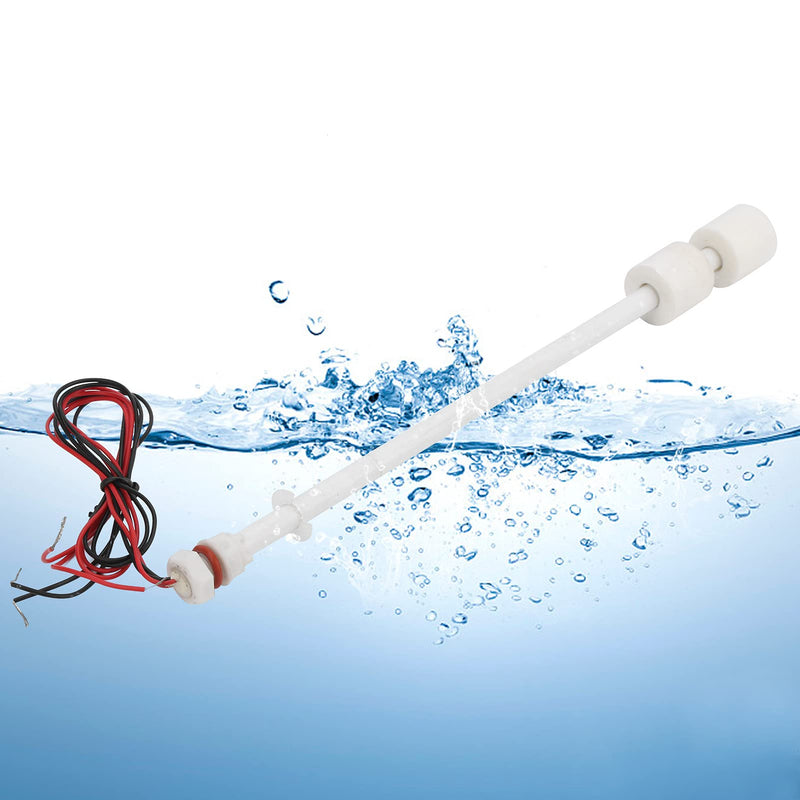 PP Float Switch, Liquid Level Controller 250mm Double Floaters Float Switch for Tank Liquid Water Level Detection